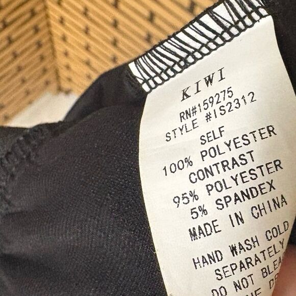 Kiwi Black Fringe Stud Belted Skirt Size‎ Small - Picture 8 of 8